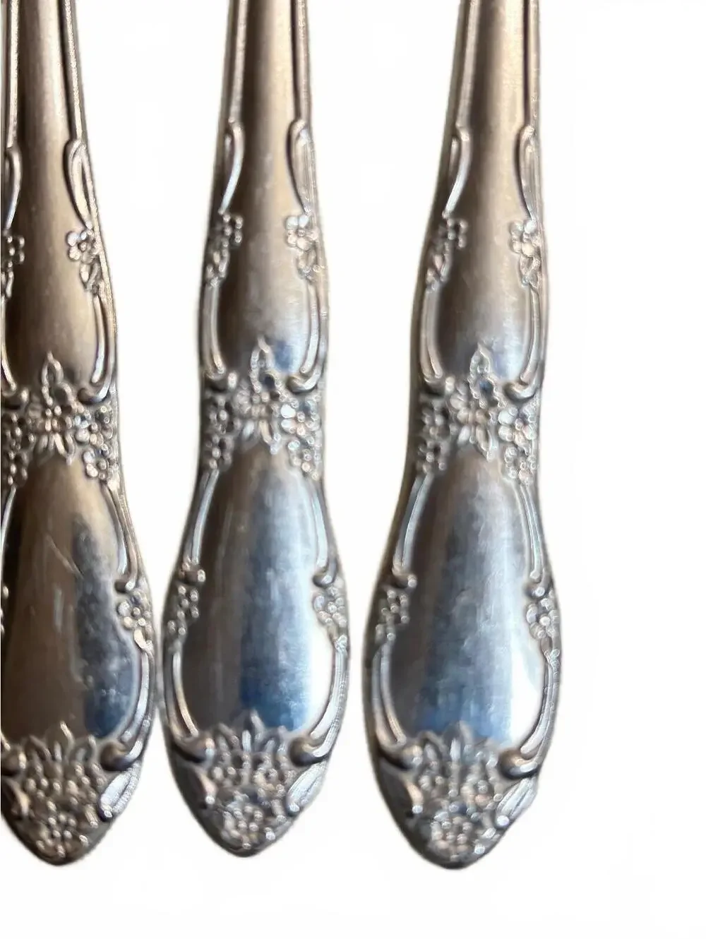 Set of 4 Vintage Stainless Steel Oneida Fenway (Daydream) Dinner Forks